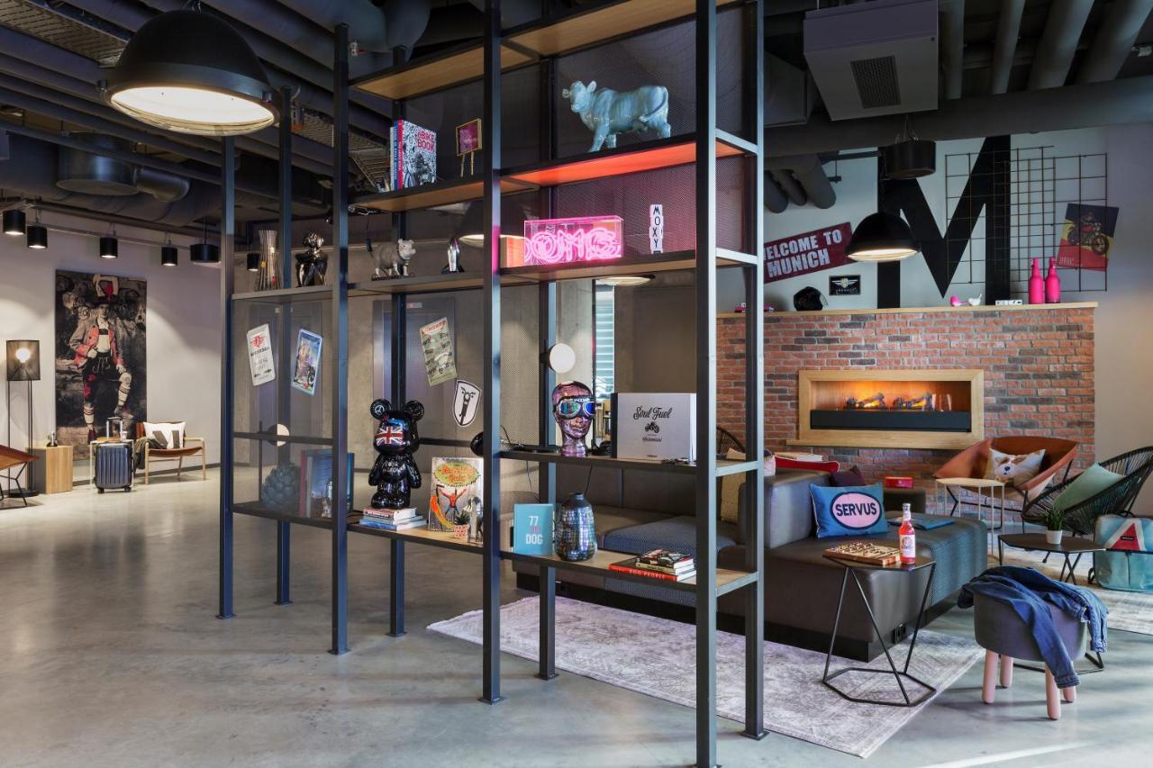 Moxy Munich Ostbahnhof Otel Dış mekan fotoğraf